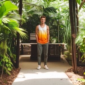 Men Pants Vineyard Vines Martha's Vineyard Grey Regular Fit Straight Leg Pants